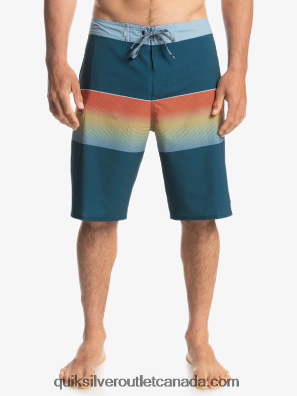 CA Quiksilver Men Surfsilk Slab 21 Boardshorts majolica blue TX4R21411