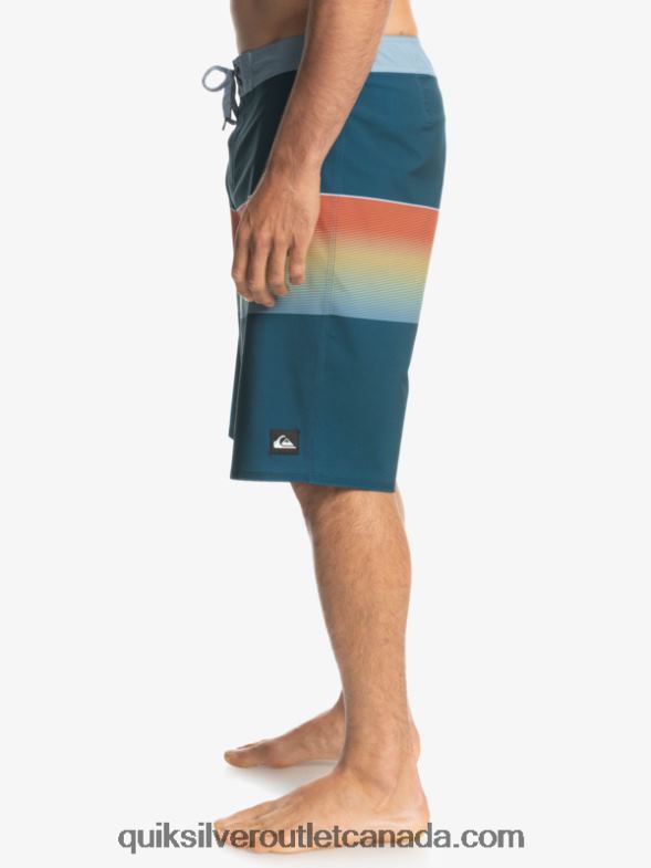 CA Quiksilver Men Surfsilk Slab 21 Boardshorts majolica blue TX4R21411