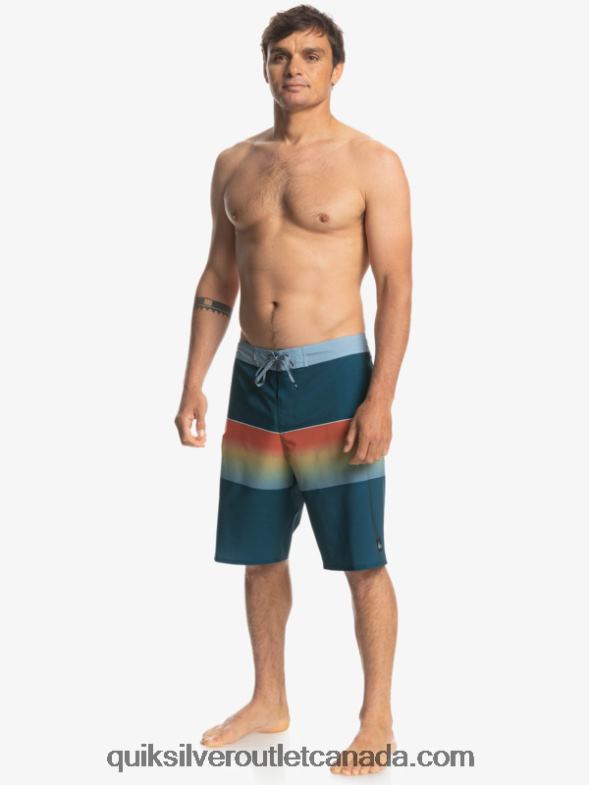 CA Quiksilver Men Surfsilk Slab 21 Boardshorts majolica blue TX4R21411