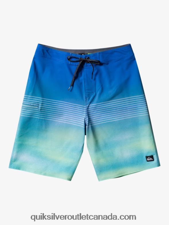CA Quiksilver Men Surfsilk Slab 21 Boardshorts river blue TX4R2452