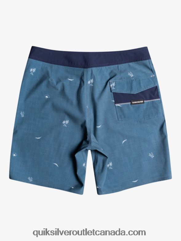 CA Quiksilver Men Surfsilk Spaced Out 19 Boardshorts insignia blue TX4R21811