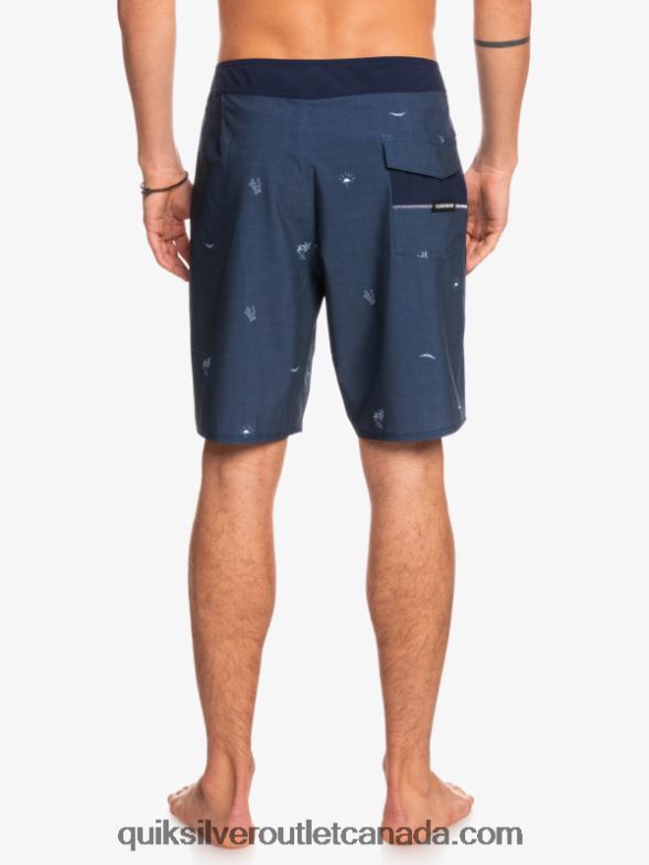CA Quiksilver Men Surfsilk Spaced Out 19 Boardshorts insignia blue TX4R21811
