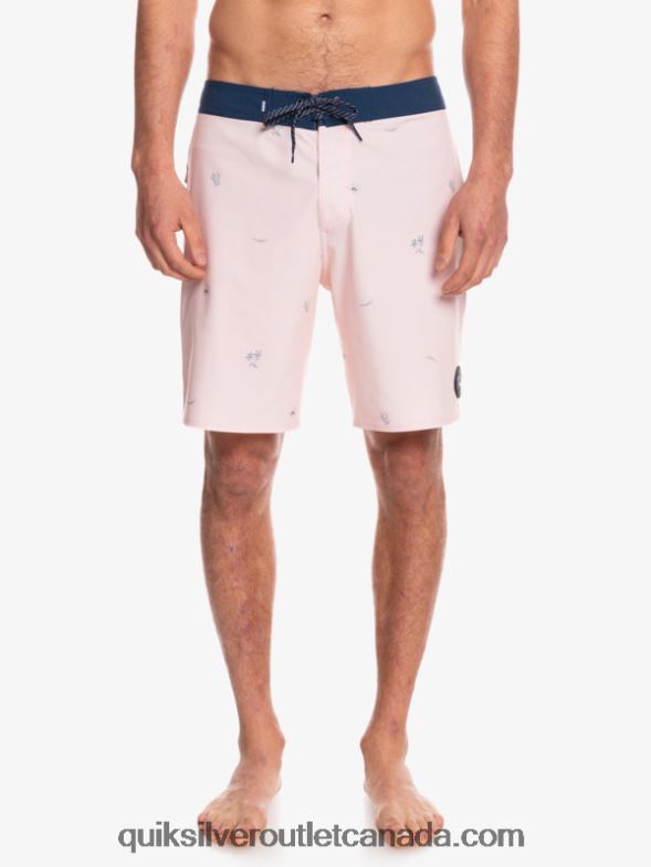 CA Quiksilver Men Surfsilk Spaced Out 19 Boardshorts veiled rose TX4R21813