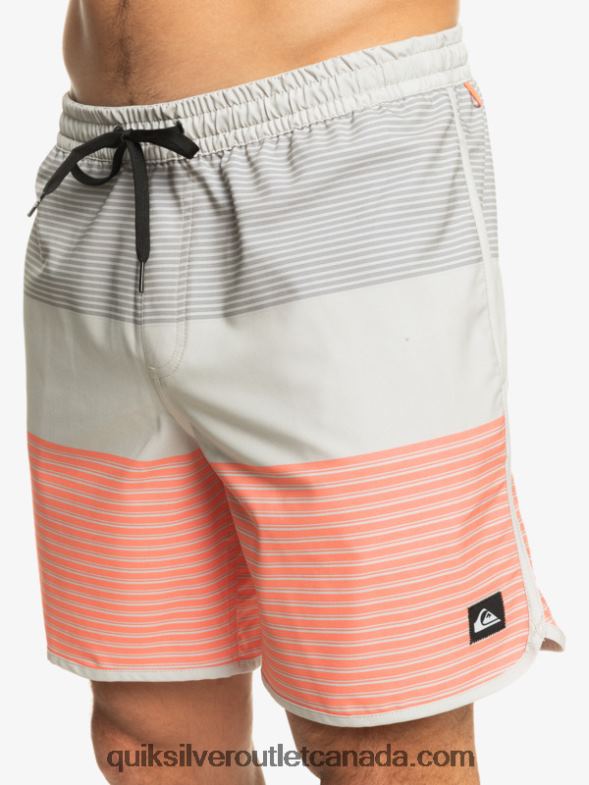 CA Quiksilver Men Surfsilk Tijuana 17 Volleys grey violet TX4R2513