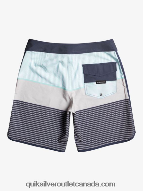 CA Quiksilver Men Surfsilk Tijuana 19 Boardshorts beach glass TX4R2212