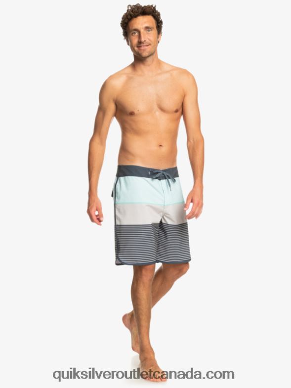 CA Quiksilver Men Surfsilk Tijuana 19 Boardshorts beach glass TX4R2212