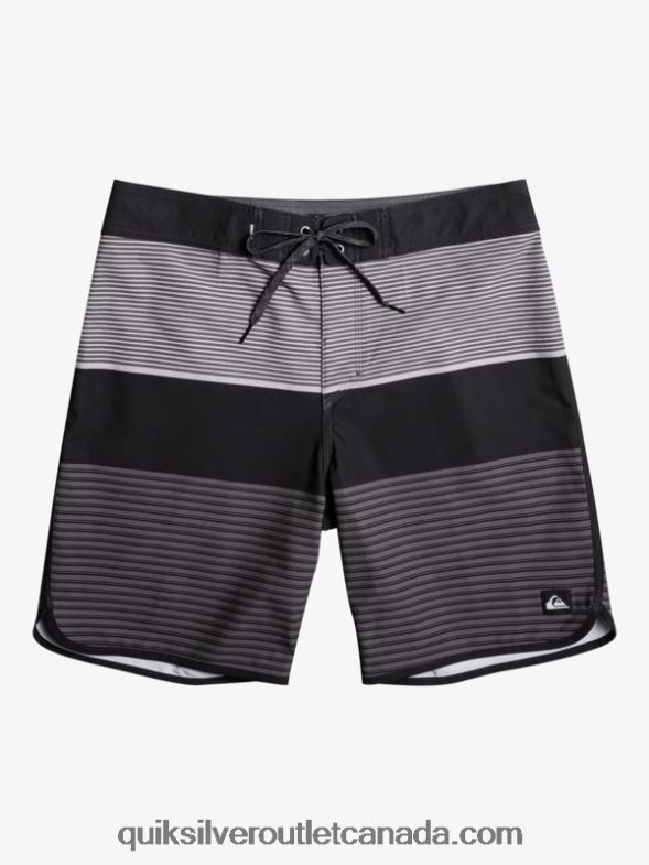 CA Quiksilver Men Surfsilk Tijuana 19 Boardshorts black TX4R2206