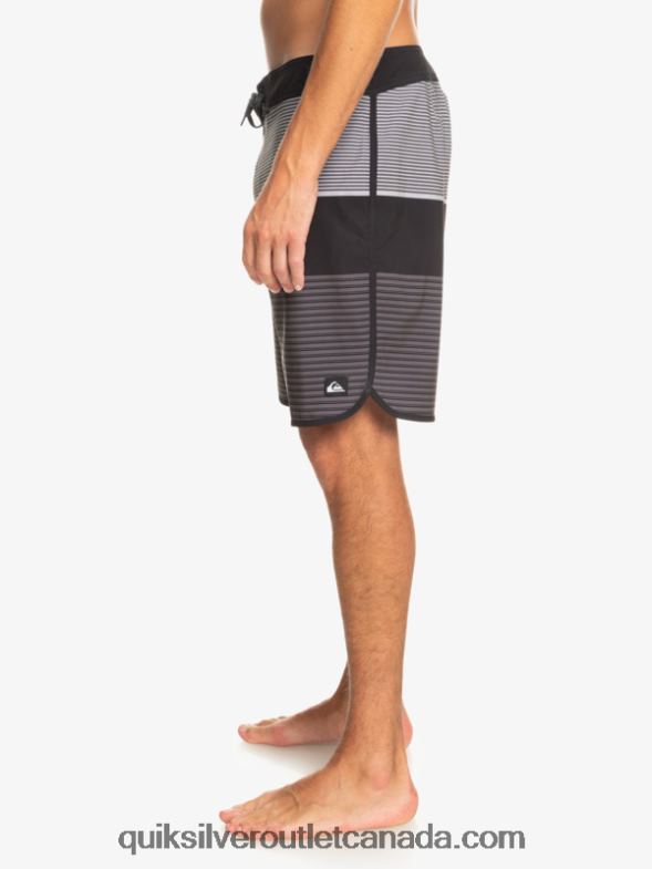 CA Quiksilver Men Surfsilk Tijuana 19 Boardshorts black TX4R2206