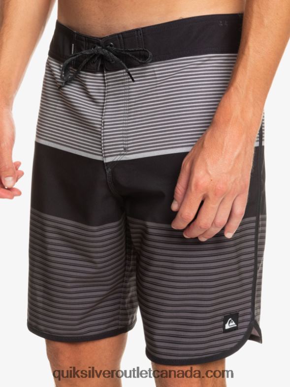 CA Quiksilver Men Surfsilk Tijuana 19 Boardshorts black TX4R2206