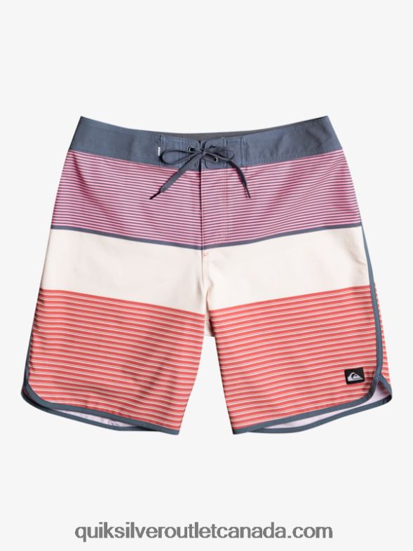 CA Quiksilver Men Surfsilk Tijuana 19 Boardshorts marasala TX4R2211