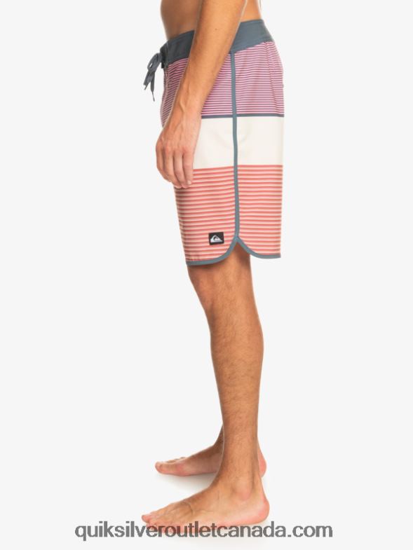 CA Quiksilver Men Surfsilk Tijuana 19 Boardshorts marasala TX4R2211