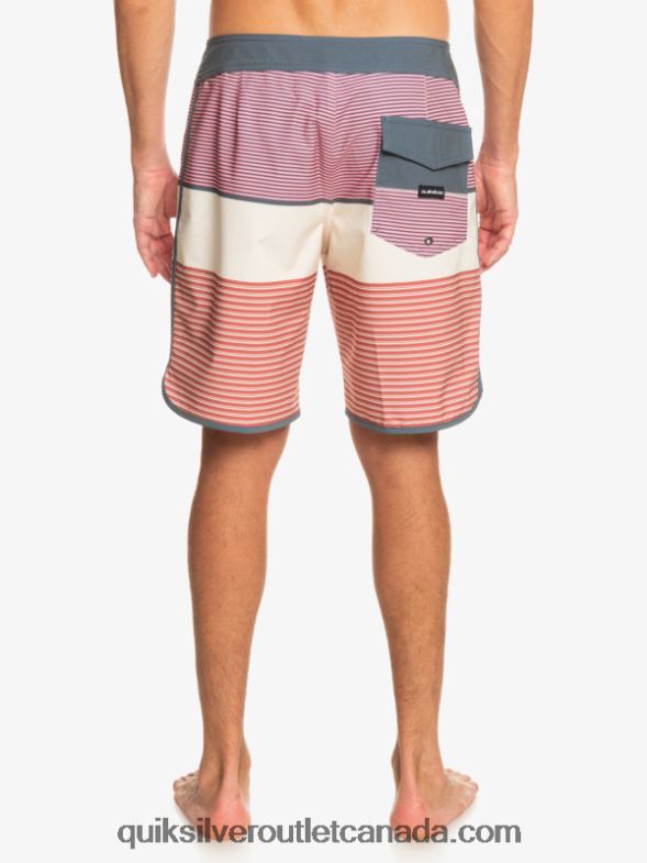 CA Quiksilver Men Surfsilk Tijuana 19 Boardshorts marasala TX4R2211