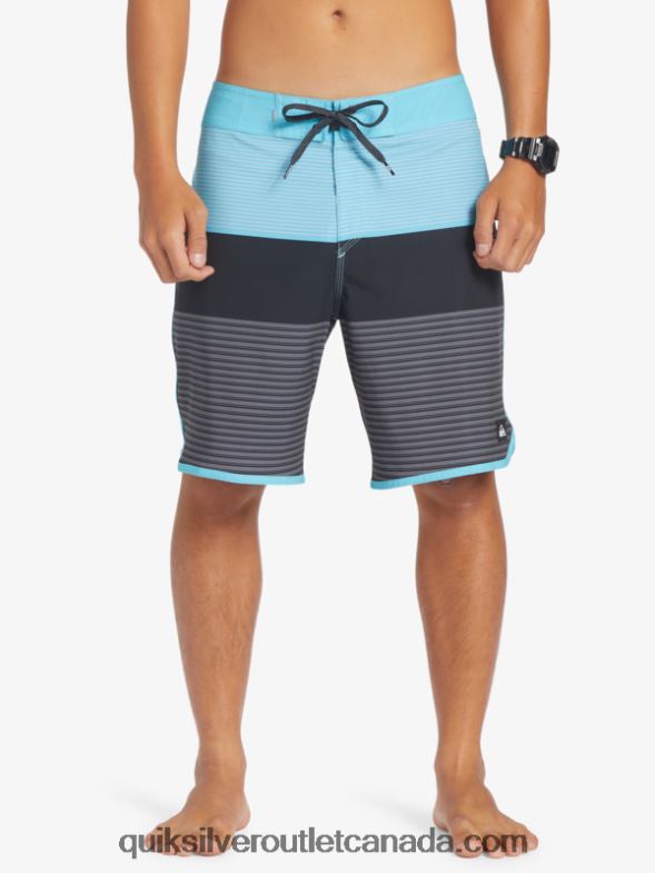 CA Quiksilver Men Surfsilk Tijuana 19 Boardshorts river blue TX4R2209