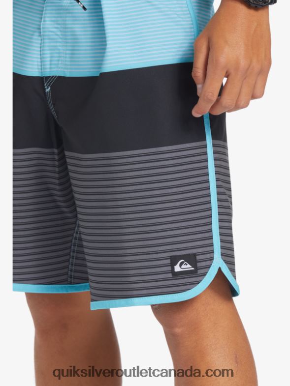 CA Quiksilver Men Surfsilk Tijuana 19 Boardshorts river blue TX4R2209