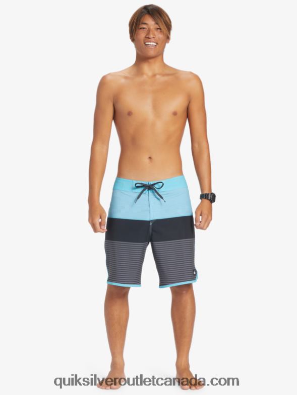 CA Quiksilver Men Surfsilk Tijuana 19 Boardshorts river blue TX4R2209