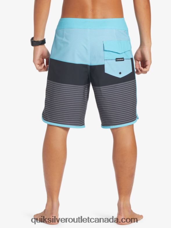 CA Quiksilver Men Surfsilk Tijuana 19 Boardshorts river blue TX4R2209