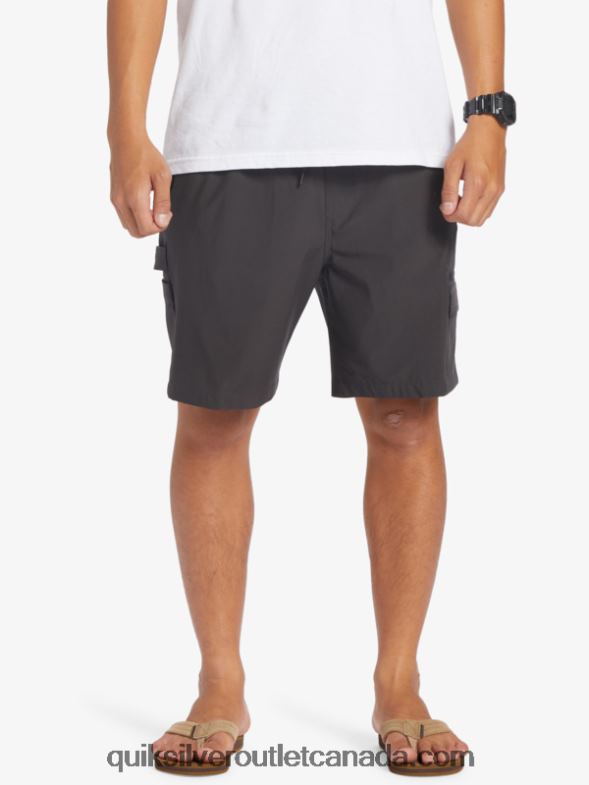 CA Quiksilver Men Taxer Cargo 18 Amphibian Boardshorts tarmac TX4R2251