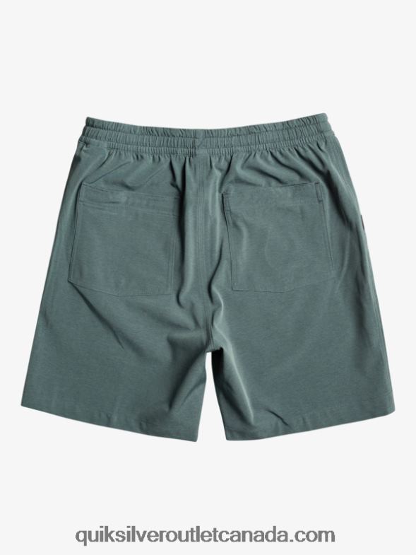 CA Quiksilver Men Taxer Heather 18 Amphibian Boardshorts dark slate TX4R2305