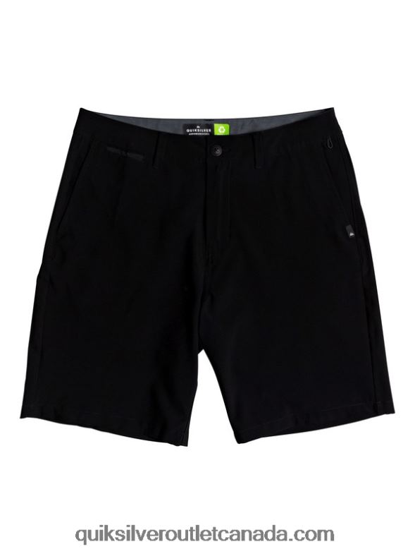 CA Quiksilver Men Union Amphibian 20 Hybrid Shorts black TX4R21317