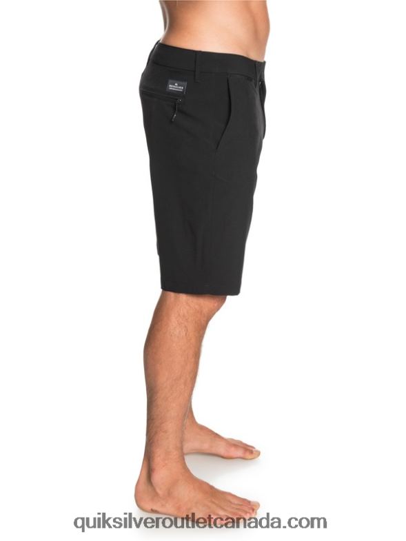 CA Quiksilver Men Union Amphibian 20 Hybrid Shorts black TX4R21317