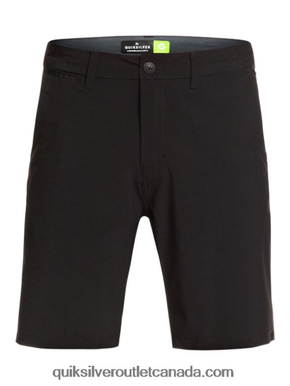 CA Quiksilver Men Union Amphibian 20 Hybrid Shorts black TX4R21317
