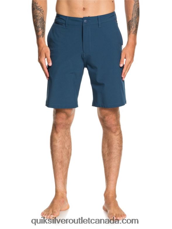 CA Quiksilver Men Union Amphibian 20 Hybrid Shorts majolica blue TX4R21320