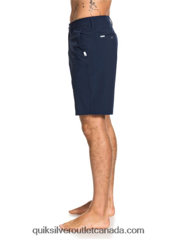 CA Quiksilver Men Union Amphibian 20 Hybrid Shorts navy blazer TX4R21318