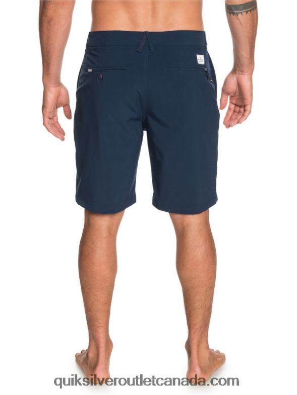 CA Quiksilver Men Union Amphibian 20 Hybrid Shorts navy blazer TX4R21318