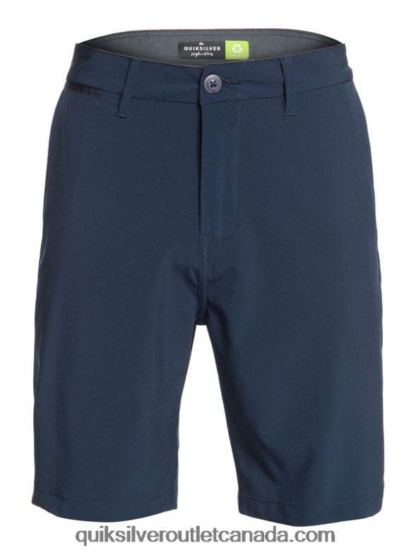 CA Quiksilver Men Union Amphibian 20 Hybrid Shorts navy blazer TX4R21318