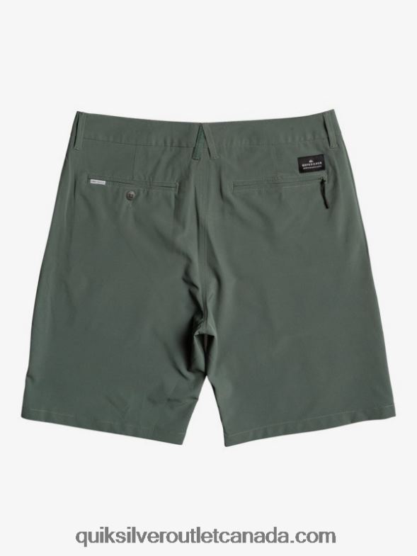 CA Quiksilver Men Union Amphibian 20 Hybrid Shorts thyme TX4R21321