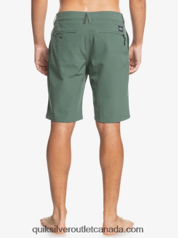 CA Quiksilver Men Union Amphibian 20 Hybrid Shorts thyme TX4R21321