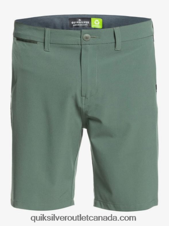 CA Quiksilver Men Union Amphibian 20 Hybrid Shorts thyme TX4R21321