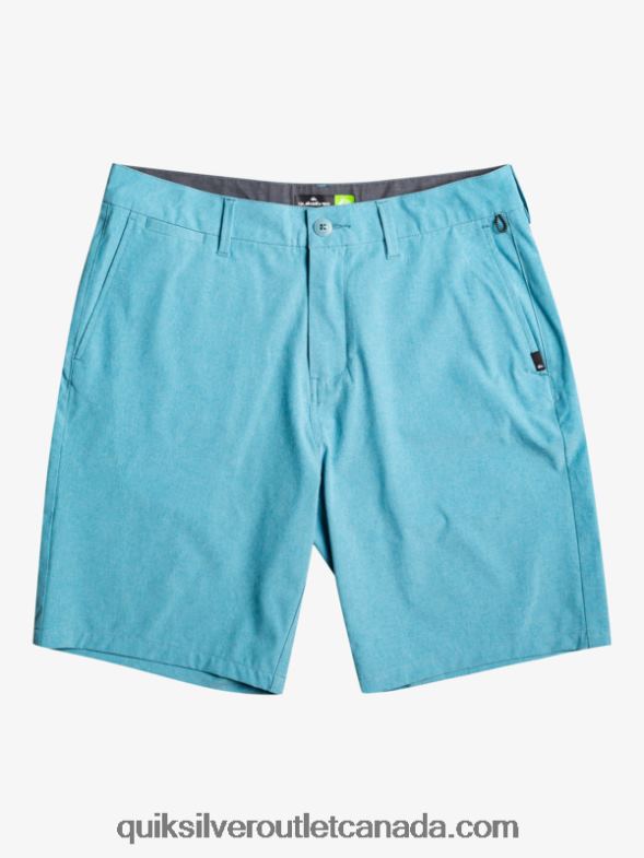 CA Quiksilver Men Union Heather 20 Amphibian Boardshorts delphinium blue TX4R275