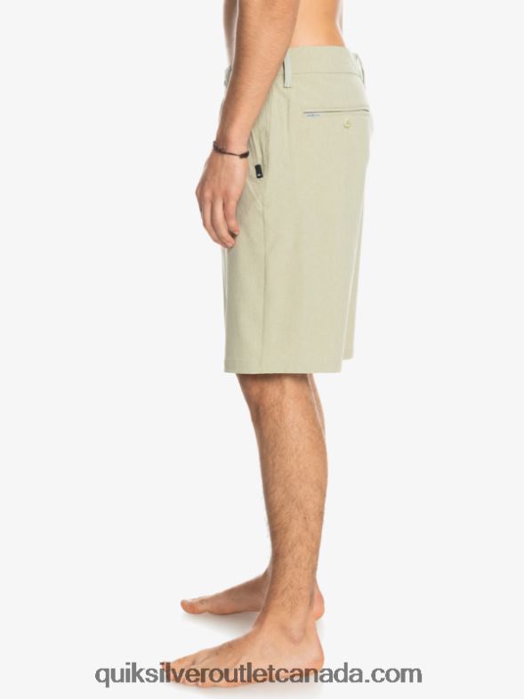 CA Quiksilver Men Union Heather 20 Amphibian Boardshorts desert sage TX4R273
