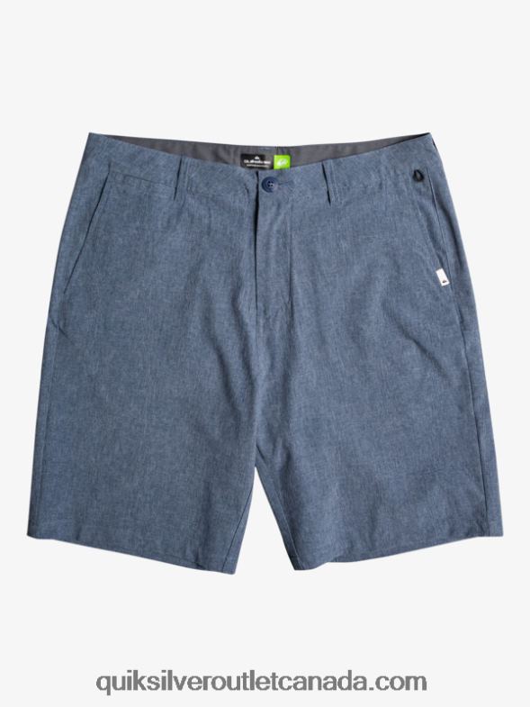 CA Quiksilver Men Union Heather 20 Amphibian Boardshorts insignia blue TX4R269