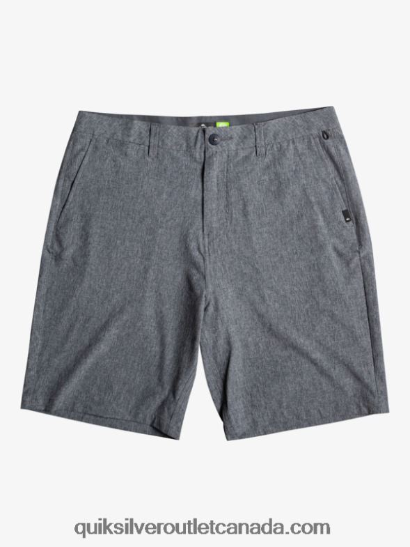 CA Quiksilver Men Union Heather 20 Amphibian Boardshorts navy blazer TX4R268