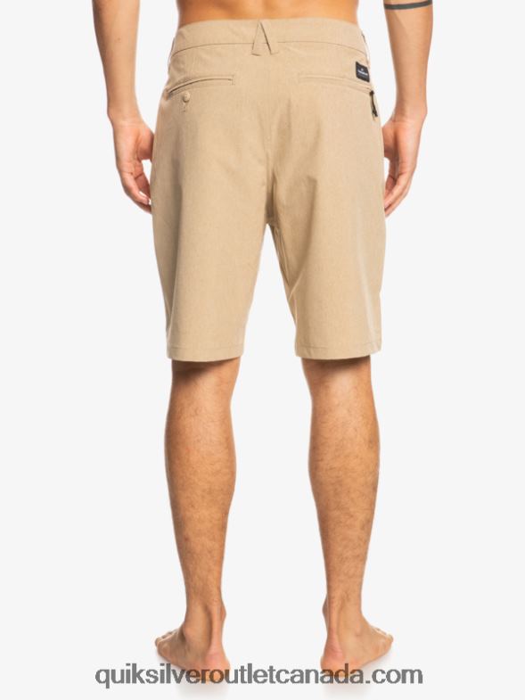 CA Quiksilver Men Union Heather 20 Amphibian Boardshorts plage TX4R266