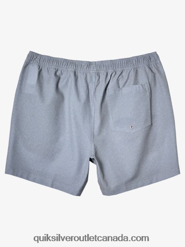 CA Quiksilver Men Waterman After Surf Stretch 20 Amphibian Boardshorts light grey heather TX4R2955