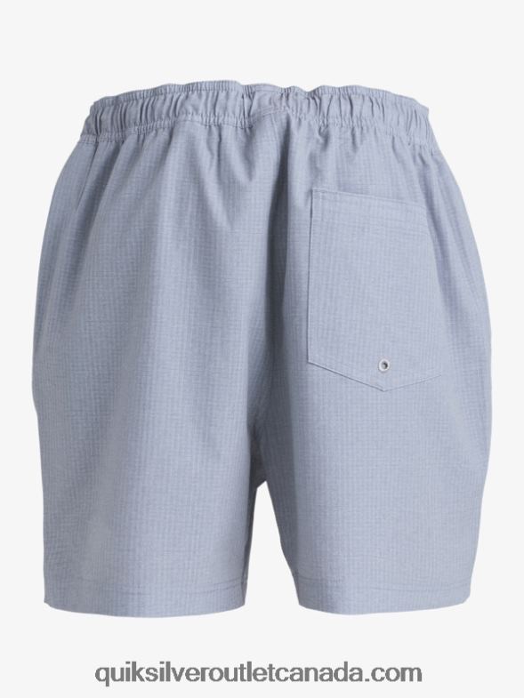 CA Quiksilver Men Waterman After Surf Stretch 20 Amphibian Boardshorts light grey heather TX4R2955