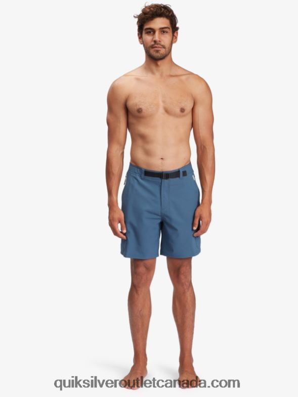 CA Quiksilver Men Waterman Azimuth Amphibian 18 Shorts midnight navy TX4R2790