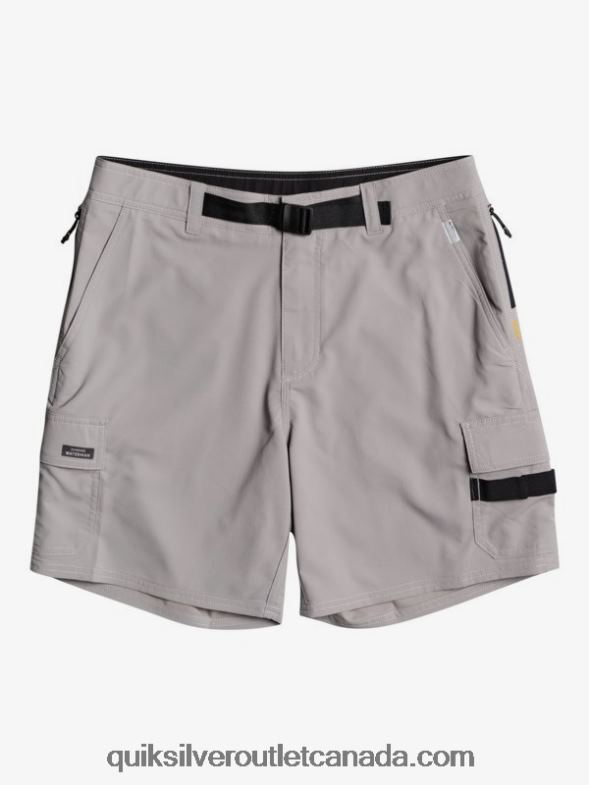 CA Quiksilver Men Waterman Azimuth Amphibian 18 Shorts steeple grey TX4R2789