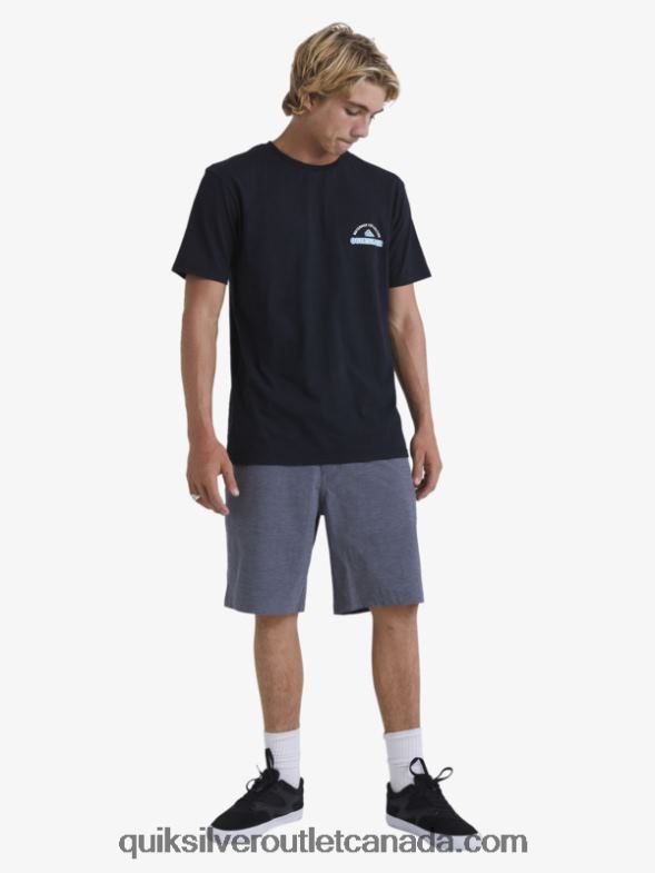 CA Quiksilver Men Waterman Backwater 20 Amphibian Boardshorts black TX4R2774
