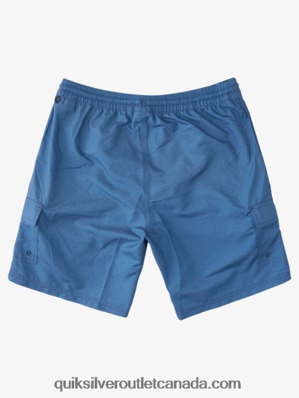 CA Quiksilver Men Waterman Balance 18 Volleys ensign blue heather TX4R2911