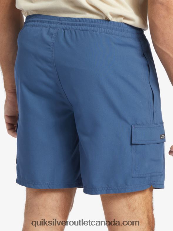CA Quiksilver Men Waterman Balance 18 Volleys ensign blue heather TX4R2911