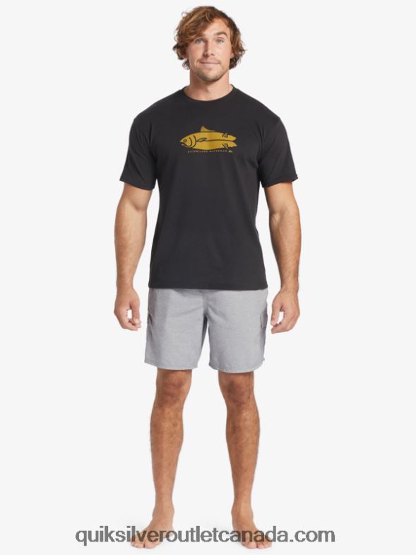 CA Quiksilver Men Waterman Balance 18 Volleys heather grey TX4R2909