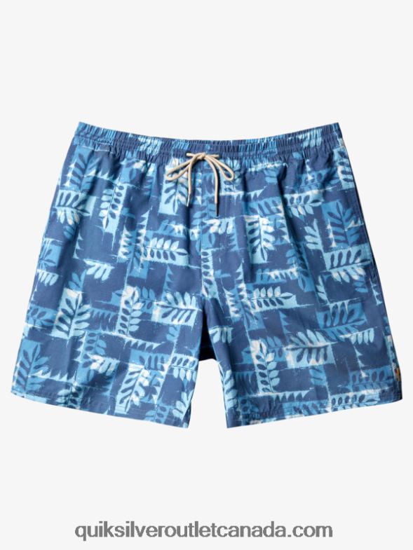 CA Quiksilver Men Waterman Canoes Reef 17 Volleys ensign blue canoe TX4R2547