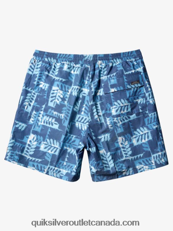 CA Quiksilver Men Waterman Canoes Reef 17 Volleys ensign blue canoe TX4R2547