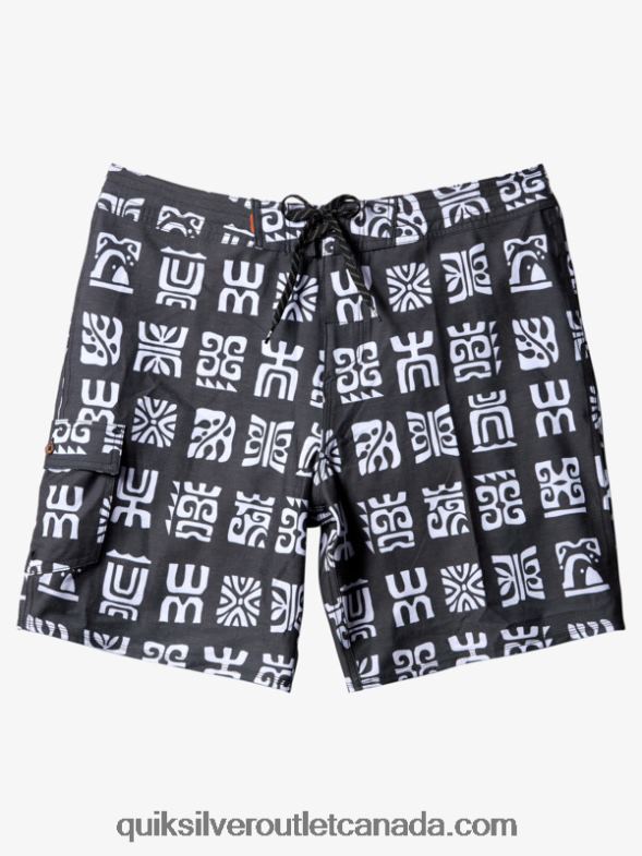 CA Quiksilver Men Waterman Channel Paddle 20 Boardshorts black channel paddle bs TX4R2640