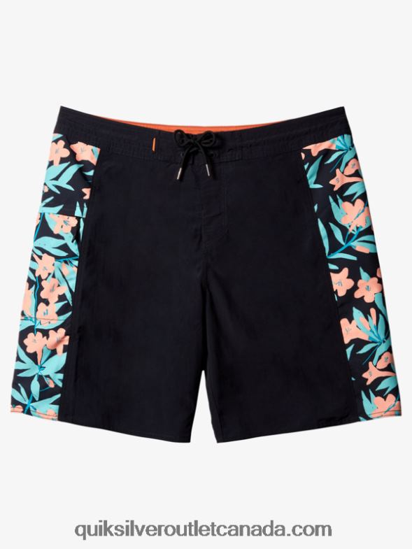 CA Quiksilver Men Waterman Cliffside Solid 19 Boardshorts black TX4R2415