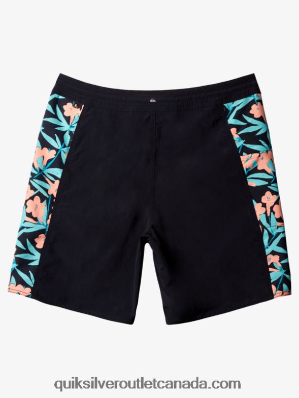 CA Quiksilver Men Waterman Cliffside Solid 19 Boardshorts black TX4R2415